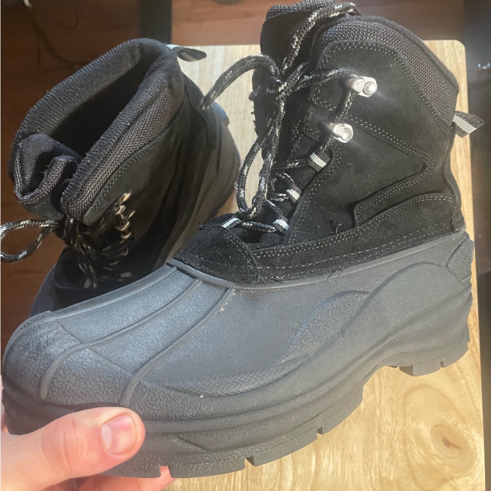 Vintage 1948 Black Combat Boots